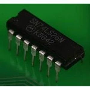 آی سی 4 عدد گیت NAND دو ورودی ولتاژ بالا 74LS26 پکیج DIP-14