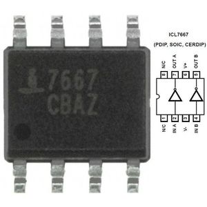 درایور دوگانه ماسفت ICL7667CBA