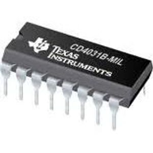 آی سی شیفت رجیستر استاتیک 64 بیتی CD4031BE پکیج DIP-16