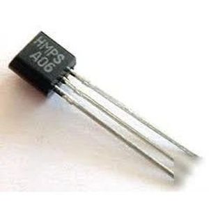 ترانزیستور عمومی MPSA06 تیپ NPN ولتاژ 80V پکیج TO-92