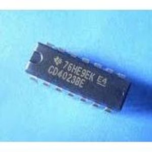 آی سی 3 عدد گیت NAND سه ورودی مدل CD4023BE پکیج DIP-14