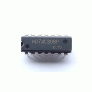 آی سی گیت منطقی AND مدل HD74LS08P پکیج DIP-14