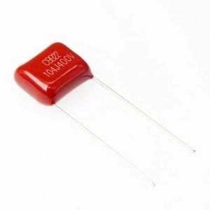 خازن پلی استر 100 نانو فاراد 400 ولت در دو مدل فاصله پایه 10mm و 15mm موجود است - POL 100NF-400V
