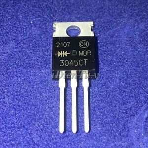 دیود شاتکی دوبل 30 آمپر 45 ولت MBR3045CT پکیج TO-220