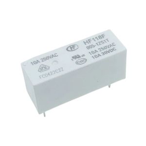 رله 5 ولت تک کنتاکت 10 آمپر 5 پین HONGFA مدل HF118F/005-1ZS1T