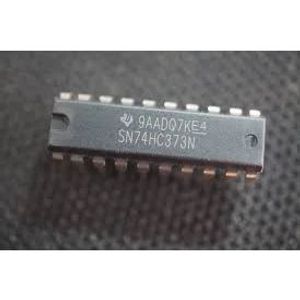 آی سی 8 عدد لچ شفاف D سه حالته 74HC373 پکیج DIP-20