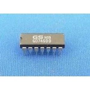 آی سی 4 عدد گیت NAND دو ورودی شاتکی مدل 74S00 پکیج DIP-14