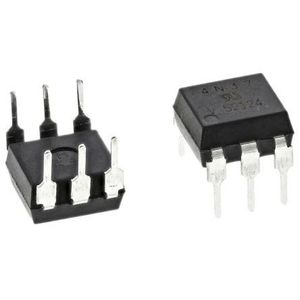 6PIN- Ac input Type Photocoupler,4N37M اپتو کوپلر 4N37 مشکی