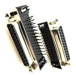 سوکت کامپیوتری 25 پین مادگی رایت (روبردی) -DB25 - DB25-F-RA