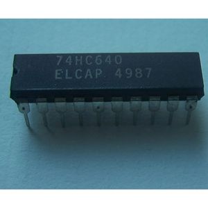 آی سی باس ترانسیور 8 بیتی 74HC640 پکیج DIP-20