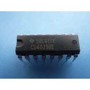 آی سی شمارنده سنکرون بالا/پایین شمار 4 بیتی باینری CD4029BE پکیج DIP-16