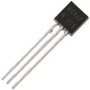 ترانزیستور عمومی BC547 تیپ NPN ولتاژ 50V پکیج TO-92
