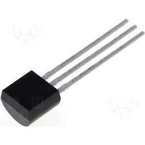 ترانزیستور ولتاژ بالای MPSA93 تیپ PNP ولتاژ 200V پکیج TO-92