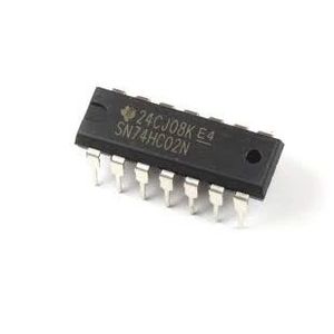 آی سی 4 عدد گیت NOR دو ورودی مدل 74HC02 پکیج DIP-14