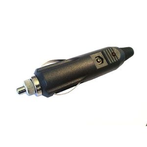 فیش فندکی نری با ال ای دی و فیوز - LIGHTER SOCKET+LED