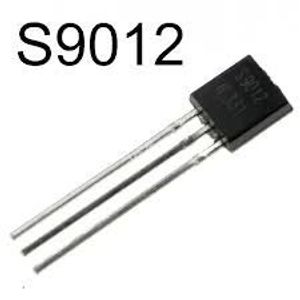 ترانزیستور عمومی S9012 تیپ PNP ولتاژ 20V جریان 500mA پکیج TO-92