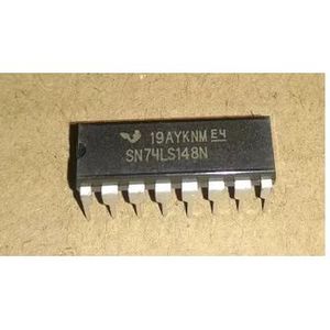 آی سی انکودر اولویت 8 به 3 مدل 74LS148 پکیج DIP-16