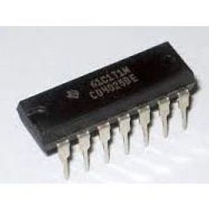 آی سی 3 عدد گیت NOR سه ورودی مدل CD4025BE پکیج DIP-14