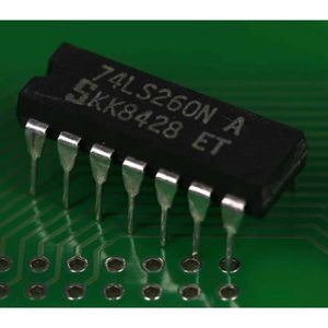 آی سی گیت منطقی NOR مدل 74LS260 پکیج DIP-14