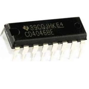 آی سی حلقه قفل فاز میکروپاور PLL مدل CD4046BE پکیج DIP-16