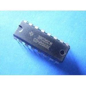آی سی دیکودر/دی مالتی پلکسر دوبل 1 به 4 مدل CD4556BE پکیج DIP-16