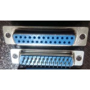 سوکت کامپیوتری 25 پین مادگی سوزنی -DB25 - DB25-F پایه سوزنی