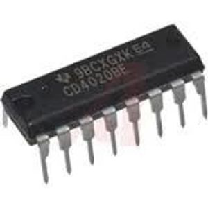 آی سی شمارنده باینری 14 بیتی مدل CD4020BE پکیج DIP-16