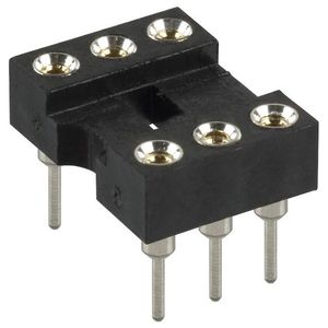 سوکت 6 پین نظامی ( SK 6PIN-M) - IC SOCKET-6P-M