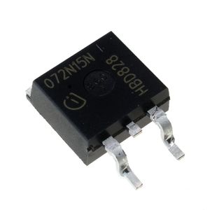 ترانزیستور ماسفت قدرت SMD مدل IPB072N15N3G کانال N ولتاژ 150V جریان 100A پکیج TO-263