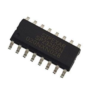 آی سی فرستنده / گیرنده پروتکل RS232 شماره SMD SP232EEN