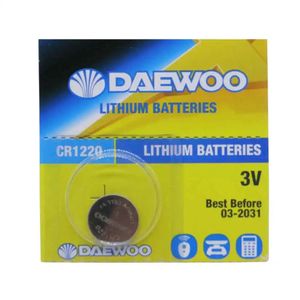 باتری CR1220 سکه ای برند دوو DAEWOO
