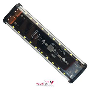 کیس پاوربانک Transparent فست شارژ 8 باتری 22.5W مدل BQ-S18PD (مشکی)