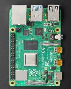 برد رسپبری پای 4 مدل B تولید انگلستان با رم 4 گیگابایت | رسپبری Raspberry pi4 model B