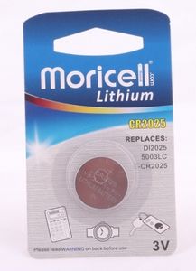 باتری سکه ای CR 2025 – موریسل