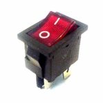 کلید راکر چراغدار چهار پایه – قرمز رنگ