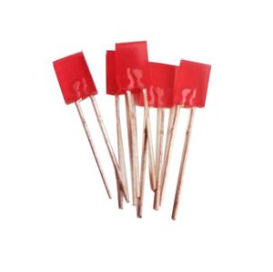 LED مربعی قرمز بسته 50 عددی