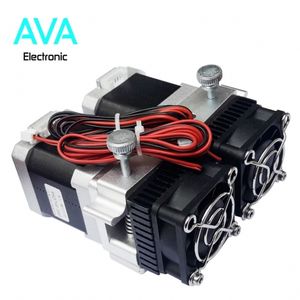 اکسترودر دو نازله MK8 پرینتر سه بعدی 3D Printer MK8 Extruder