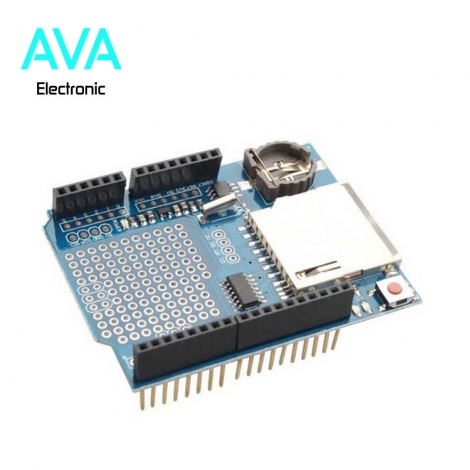 شیلد دیتا لاگر آردوینو Arduino Data Logging Shield