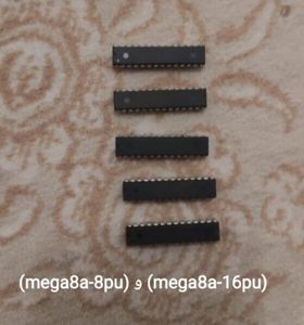 میکرو atmega8-16puو mega8a-8pu