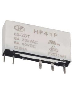 رله PLC شانه ای 60 ولت 6 آمپر 5 پایه مدل HONGFA HF41F/60-ZST