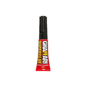 چسب قطره ای غفاری مدل super glue حجم 3 میلی لیتر