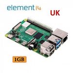 رزبری پای 4 Raspberry Pi4 B 1GB element14-UK