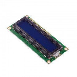 نمایشگر کاراکتری LCD 2x16 بک لایت آبی