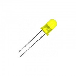 LED خودرنگ زرد CZ-5YY-2 5mm