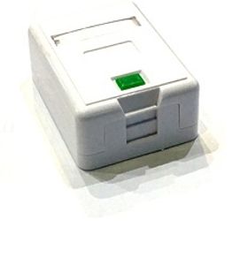 پریز شبکه روکار تک خروجی CAT5E
