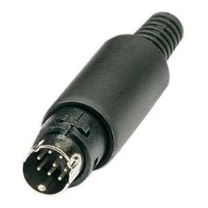 فیش PS2 تعمیری سر کابلی 8pin