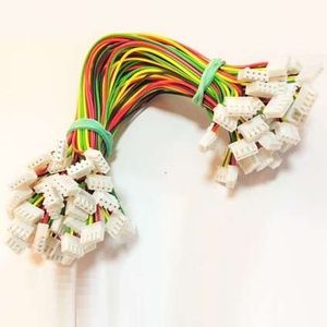کانکتور XH-4PIN مادگی سیم دار پین مربعی دو سر سوکت