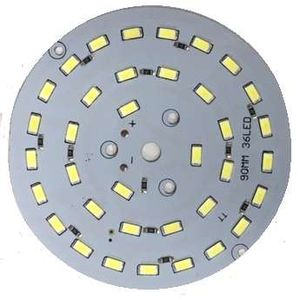 LED DOB مهتابی 12VDC 36LED گرد قطر 90mm