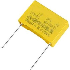 1UF/275V MKT X2 - بدنه زرد رنگ