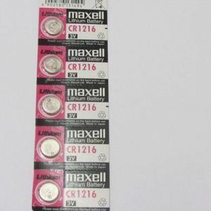 باتری سکه ای CR1216 مارک MAXELL تکی